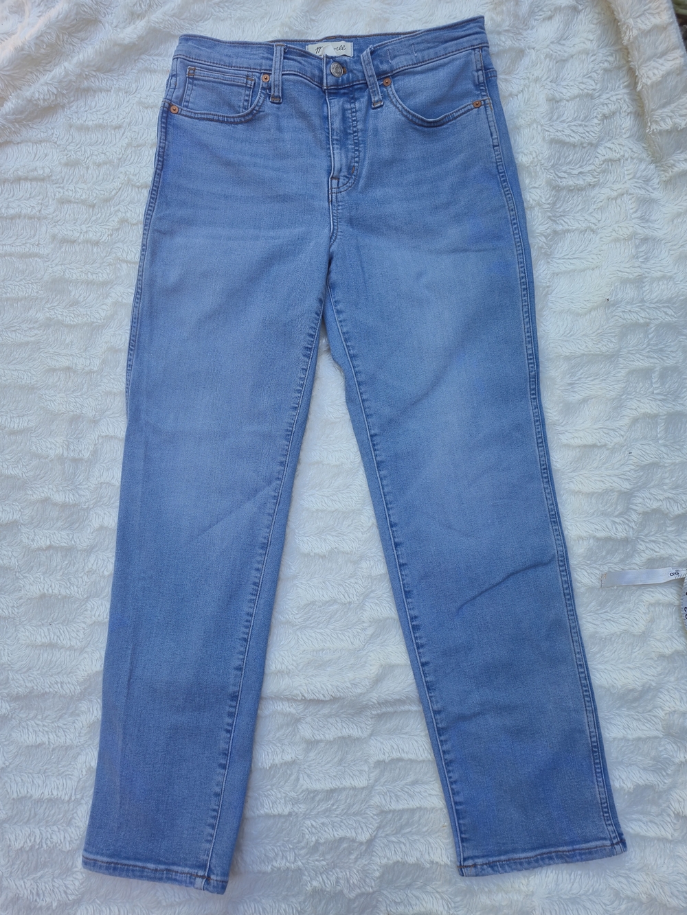 Madewell Classic Light Blue Straight-Leg Jeans